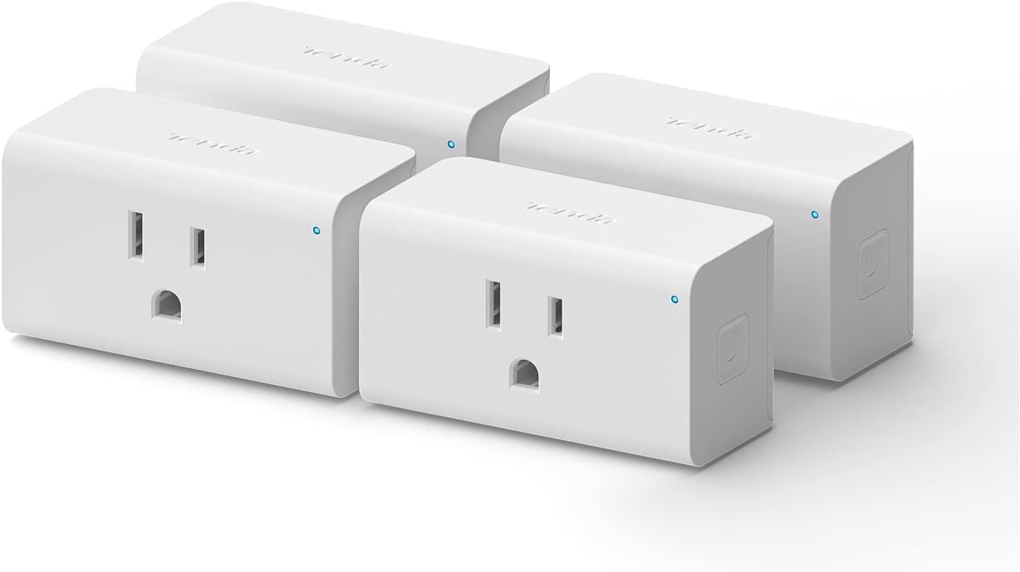 Tenda Beli Smart Plug SP3-Mini Smart Home WiFi Outlet | Compatible with Alexa Echo dot & Google Assisstant | Voice or App Remote Control | ETL/FCC Listed | No Hub Required,White,4-Pack