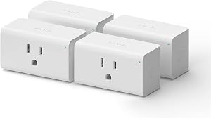 Tenda Beli Smart Plug SP3-Mini Smart WiFi Outlet |Voice or App Remote Control | No Hub Required,White, 4Pack