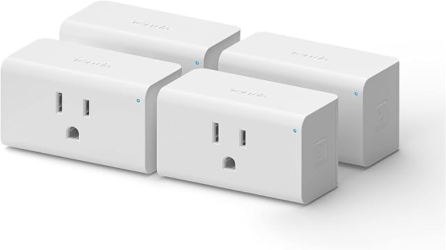 Tenda Beli Prise intelligente SP3-Mini Intelligent WiFi Hors-la-loi ou l'application Télécommande , Pas de Hub requis, Blanc, 4Pack