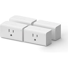 TENDA SP3 (4 Pack) Smart Plug WiFi Outlet Switch, Compatible with Alexa & Google Assistant for Voice Control, Timer & Schedule Function, Compact Design, UL FCC RoHS Certified, No Hub Required