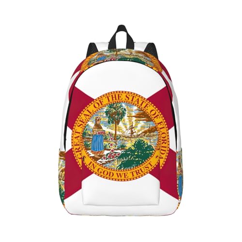 Sac à dos voyage décontracté imprimé Floride pour vos weekends