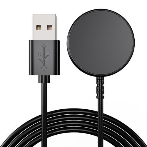 Charger for Samsung Galaxy Watch Charger Compatible with Galaxy Watch 8/8 Classic/Ultra/7/6/6 Classic/5/5 Pro/4/4 Classic/3/Active 2/Active/FE USB A Magnetic Fast Charging 100cm
