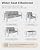 Oasbira Aluminum Outdoor Patio Furniture Set with Coffee Table, 5 Piece Patio Conversation Sets with Washable Thick Cushions, Patio Sectional Furniture Set for Porch, Balcony, Garden, White