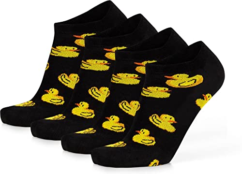 Roits Lustige Entenküken Socken - Bunte Fun Socks Für Damen & Herren
