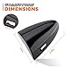 GoaMotors 69218-53021-B0 Front Door Handle Key Cover Cap Compatible with Lexus is F 2008-2013 IS250 IS350 2006-2013