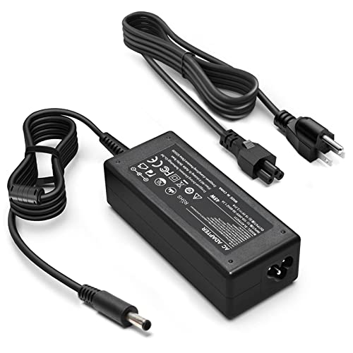 45W 19.5V 2.31A Ac Adapter Laptop Charger For Dell Inspiron 11 13 14 17 15 3000 5000 7000 Series Inspiron 3147 3168 5378 7348 7352 7353 7378 3558 3567 5555 5559 7558 5755 5759 Power Supply Cord #TOP18