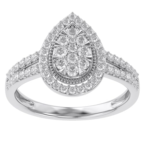 Bague de fiançailles larme pour illuminer vos grands jours