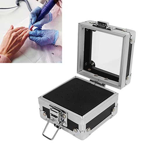 Organizador para 25 brocas de uñas en aluminio miniatura 5