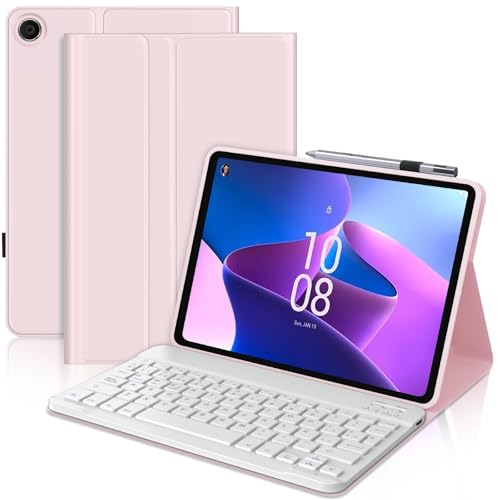JADEMALL Funda Teclado para Lenovo Tab M10 Plus 10.6', Teclado Magnético Extraíble Inalámbrico...