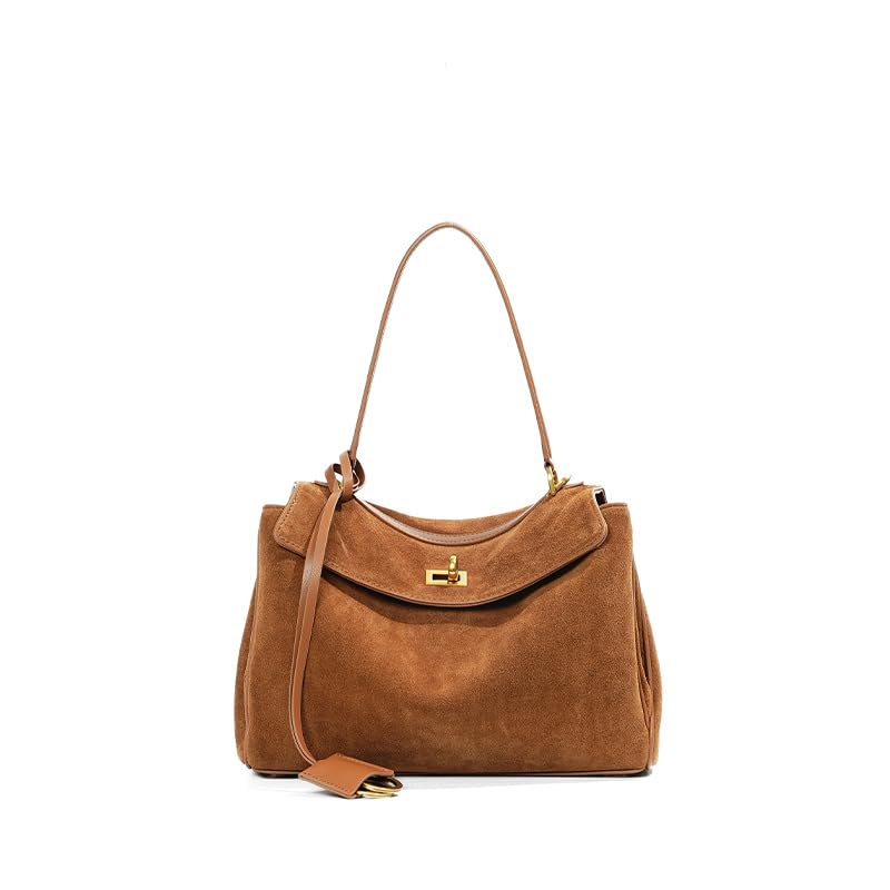 Sac fourre-tout en cuir véritable femme design multi-poches haut de gamme