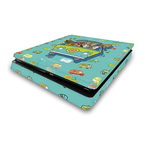 Autocollant PS4 Slim Scooby-Doo en vinyle sous licence officielle
