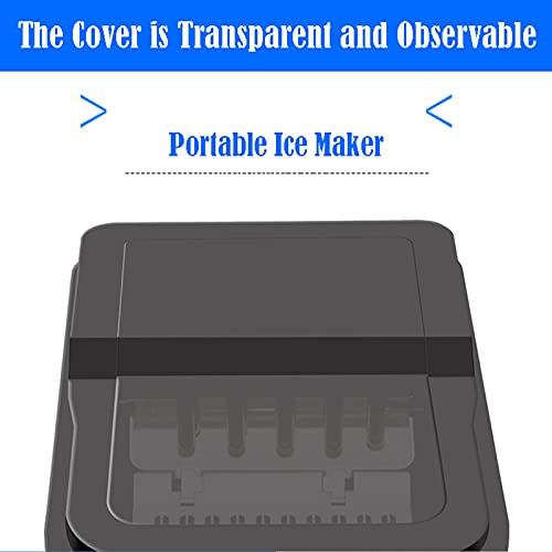 Máquina portátil para hacer cubos de hielo miniatura 4