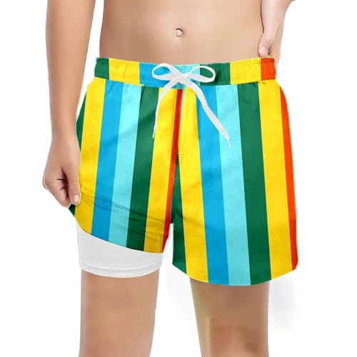 Short de natation garçon à séchage rapide et taille élastique confortable - 2