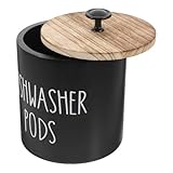 Solution fonctionnelle : gardez votre cuisine propre et organisée en rangeant votre lave-vaisselle dans ce support dédié, réduisant ainsi l'encombrement et optimisant l'efficacité. pot pour dosettes de lessive, récipient pour perles parfumées