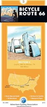 Bicycle Route 66 Joplin, MO to Adrian, TX: Section 3: 565 Miles