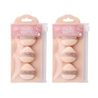 Amazon | ミルフィー ちびパフ 6pcs 3個入×2 ミニパフ 指パフ