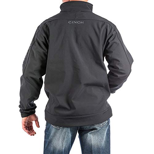 Cinch Men's Softshell Bonded Jacket Black Small4