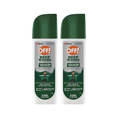 OFF! Deep Woods Off! Insect Repellent Pump 6 oz (Pack of 2)