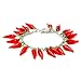 Produktbild Red Hot Chilli Glasperlen Charm Armband