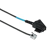 zweiadriges Rundkabel zum Anschluss von: ADSL-Splitter an 1. Telekom-Dose, ISDN-NTBA an 1. Telekom-Dose, ISDN-NTBA an Telekom-Splitter