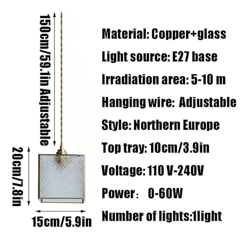 Lampe suspendue E27 luminaire décoration commerciale pour hôtel - 2