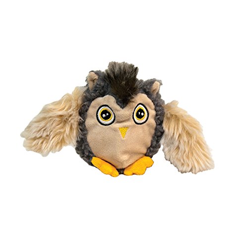 Hyper Pet Doggie Pal Interactive Dog Toys (Wiggles, Vibrates, and Barks – Plush Dog Toys For Boredom and Stimulating Play) [1-Year Warranty for Manufacturer Defects] (Available in a Variety of Characters), Owl