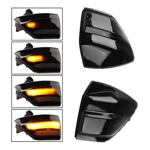 Luces señal giro espejo lateral Ford C-Max sustitución sin fallos 4