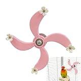 Jouets pour perruches, jeux de fourrage interactifs rotatifs | Activités de fourrage pour perruches | Famille et amis, Intérieur et extérieur, Cage pour cocorite et perroquets, contre la