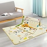 StarAndDaisy Baby Mats for Floor/Play Mat for Babies, Infants & Toddlers with Double Sided Water Proof/Baby Play Mat for Kids Reversible & Foldable Design