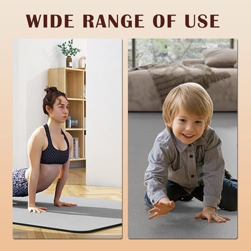 MOFGOE Infrared Radiant Floor Heater, Electric Heated Large Area Rug, Heated Floor Carpet, Heated Floor Mats, for Indoor Living Room Bedroom,39‘’x79‘’ — view 5