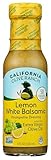 CALIFORNIA OLIVE RANCH Lemon White Balsamic Vinaigrette Dressing, 8 FZ