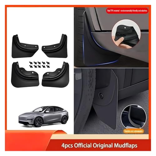 Garde-boue Tesla Model Y 2025 ajustement parfait sur mesure - 2