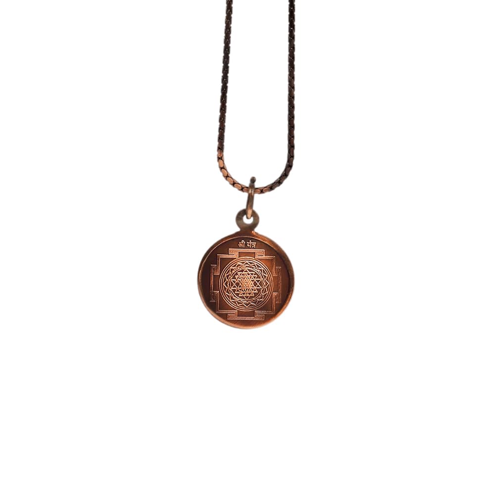 Rudra Centre Shree Yantra Locket Copper (With Copper Chain, Small) (B0CY8JYTKY) Amazon Price History, Amazon Price Tracker