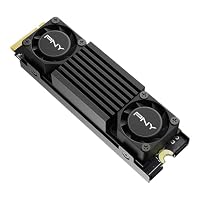 PNY CS3150 2TB M.2 NVMe Internal Solid State Drive (SSD) with Black Heatsink - M280CS3150HS-2TB-RB – Ansicht 3