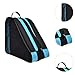 Aymzbd Rollers Skate Bag Skating Shoes Storage Bag for Girls Boys Supplies Ice Skate Backpack for Outdoor Inline Skates, Blue
