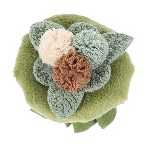 HOUDERCO Flower Design Round Knob Cover Reusable Door Knob Protector for Cabinets Soft Collision Cover Easy Stretch Installation Cute Floral Decoration