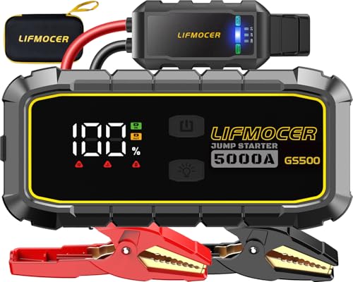 LIFMOCER 5000A GS500 Jump Starter