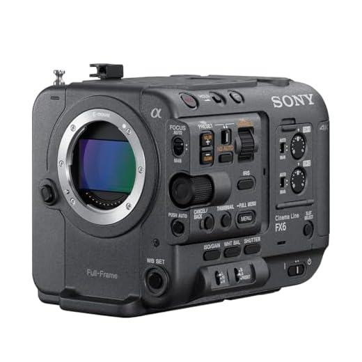 Sony FX6 Full-Frame Cinema Camera