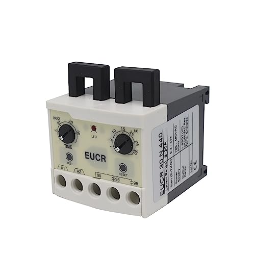 Relais électronique de sous-charge EUCR-30N 5-30 A et protection de phase réglable - 4
