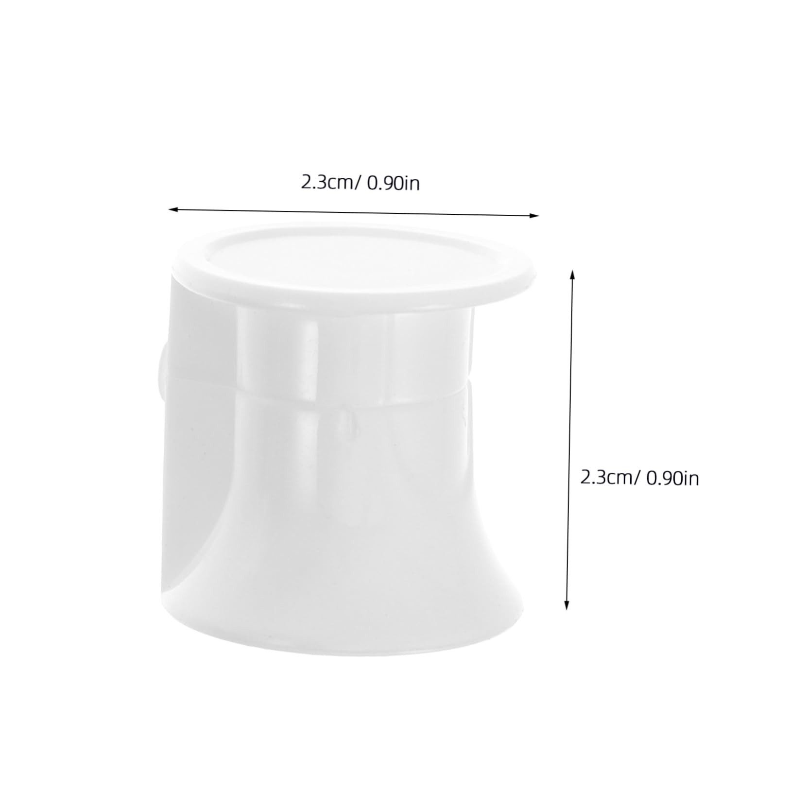 Ciieeo Toothpaste Squeeze Cap 50pcs Self Closing Plastic Caps for Easy Access