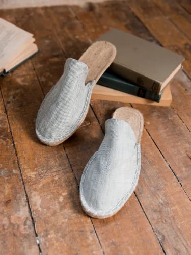 Espadrilles façon Mules Bleu pour Homme : le Kit DIY de Fabrication idéal pour offrir