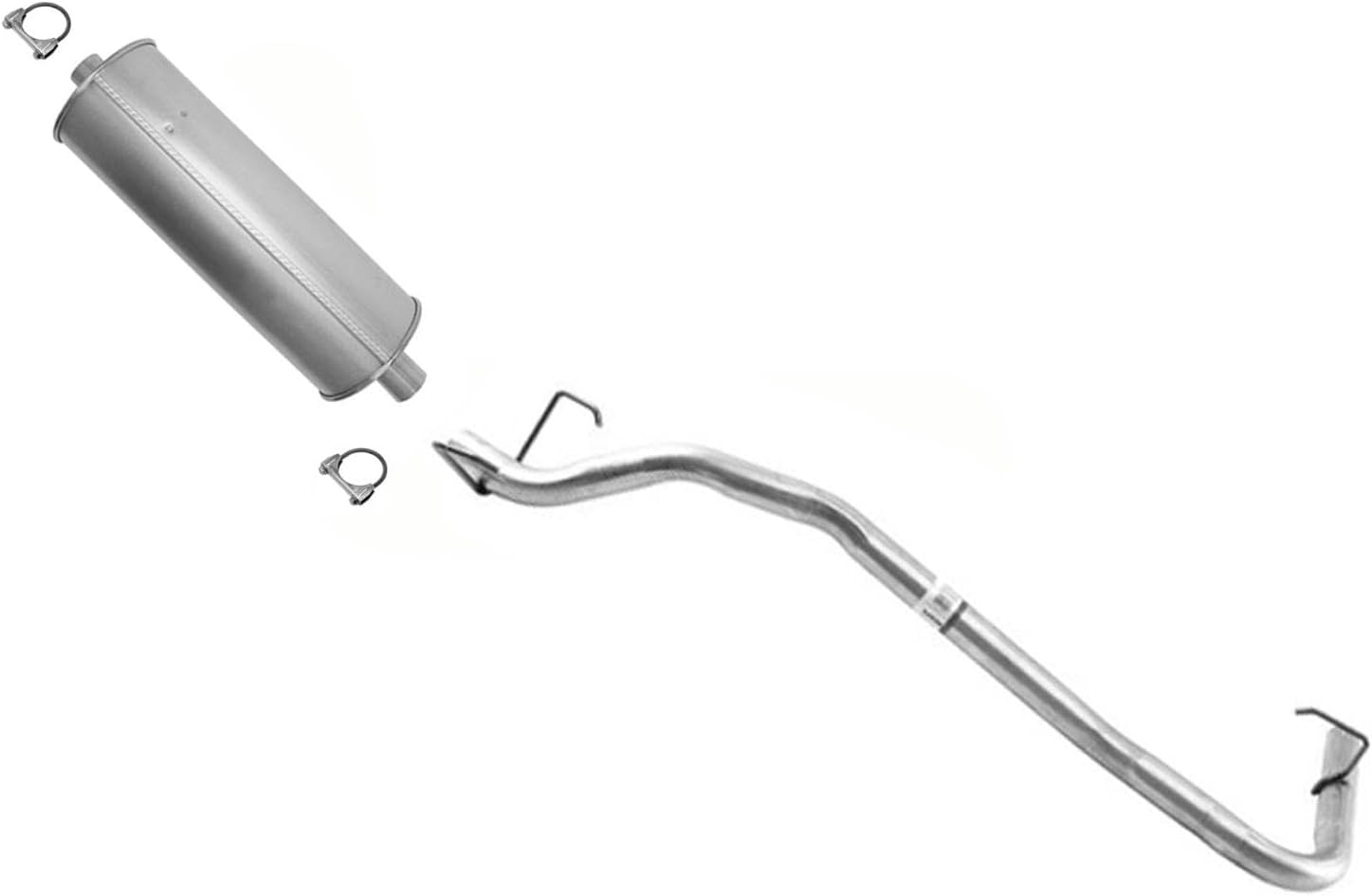 Amazon.com: Exhaust System Pipe Muffler Replacement Parts for Toyota ...
