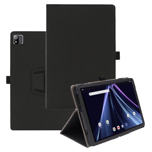 Ytaland Kompatibel mit Acer Iconia Tab A11 Tablet 11 Zoll, Slim Magnetisch Fit Folio PU Leder dünne Schutzhülle Schale Etui Tasche (Schwarz)