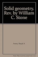Solid Geometry B0007ELD0A Book Cover