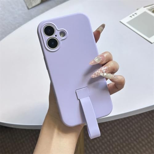 Coque silicone liquide avec anneau antichoc pour éviter les chutes iPhone