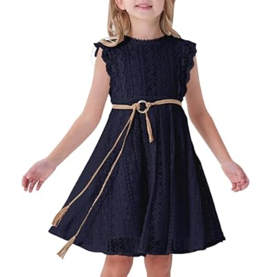 ALLOVIN Toddler and Girls Vintage Boho A-Line L...