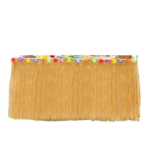 Jupe de table en herbe 100x60cm pour décoration de fête et mariage à thème