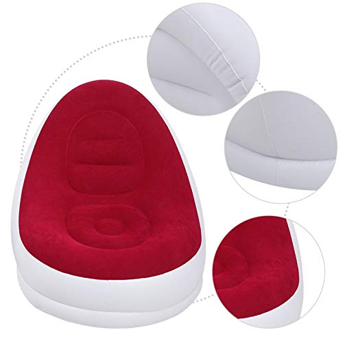 Adereços para fotografia, sofá inflável, respirável, macio e inflável para lazer, cochilo, dormir pa