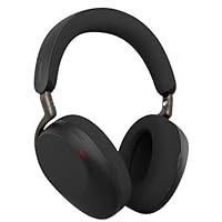 2026 Jabra Evolve3 85 Noise Cancelling Headphones with Mic | Over Ear Wireless or Wired Headset using AI Tech | UC Cert USB A | Stunning Spatial Audio | Bluetooth LE 5.3 Ultra-Low Latency | 120hr Batt