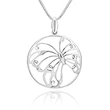 MADE IN GERMANY. Mit Liebe zum Detail aus hochwertigen Materialien hergestellte Damen Halskette. In Kombination mit der Geschenkverpackung ist das Produkt ein ideales Geschenk für Frauen.